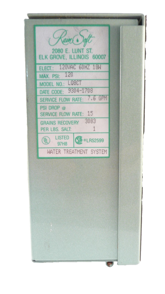 Rain Soft LQ8CT Softener Water Treatment Controller Panel Circuit Board