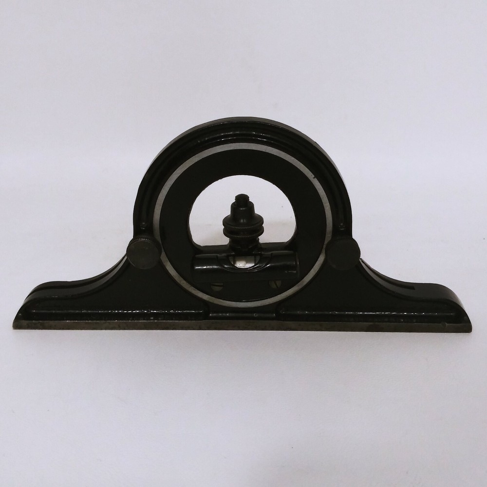 Vintage Protractor Head with Level