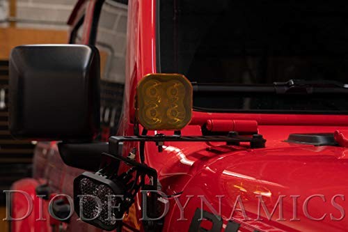 SS3 LED Pod Cover Yellow Standard