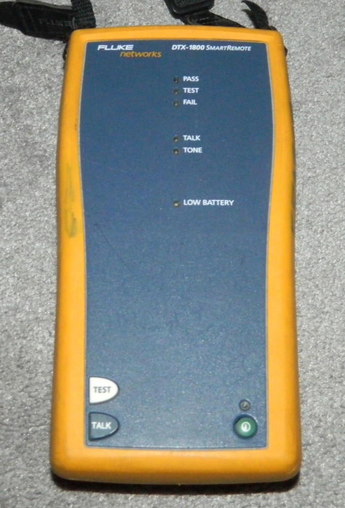 Fluke DTX-1800 Cable Analyzer with Remote Unit