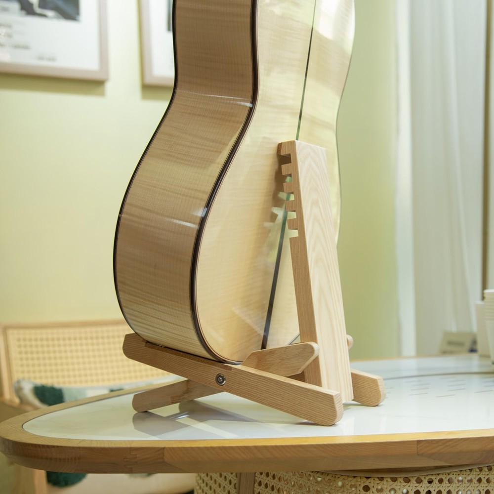 Multifunctional Guitar Stand -in-Guitar Footstool