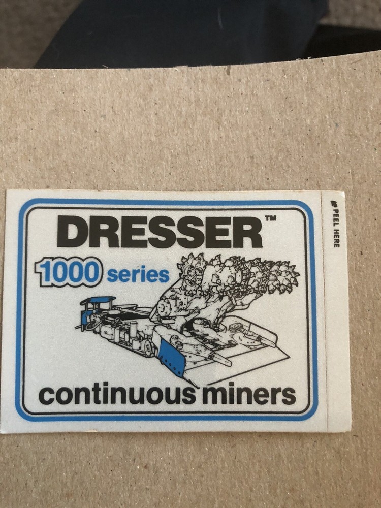 coal mining stickers