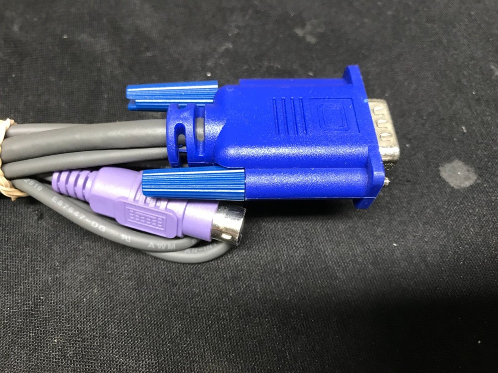 Avocent AVRIQ-PS2 520-306-507 PS2 KVM Server Interface Cable Adapter Module