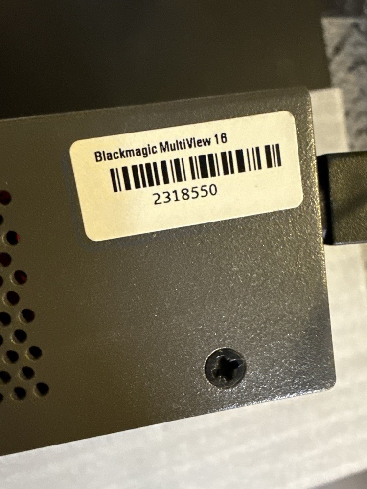 Blackmagic Design MultiView 16 Multi Viewer