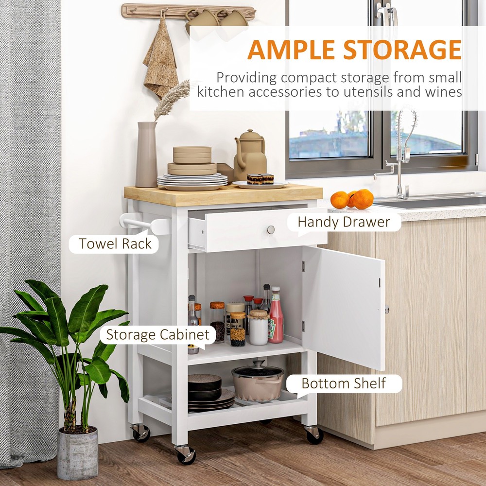 Kitchen Island on Wheels