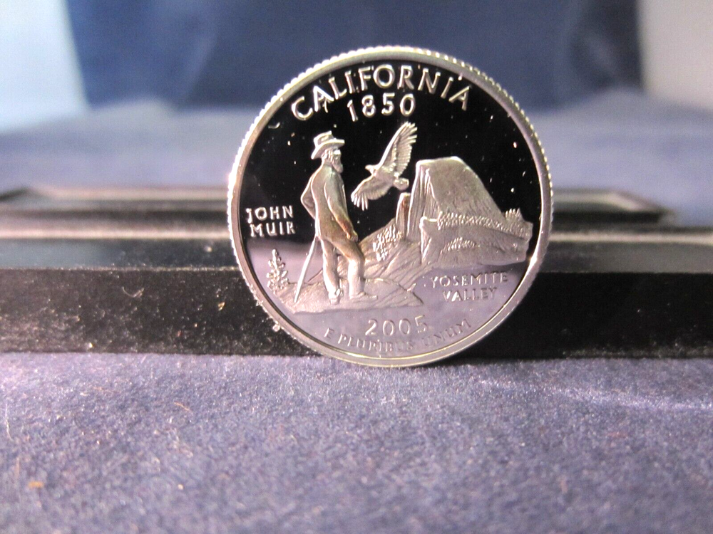 2005-S California CLAD Quarter MIRROR PROOF Upper Grading Ranges