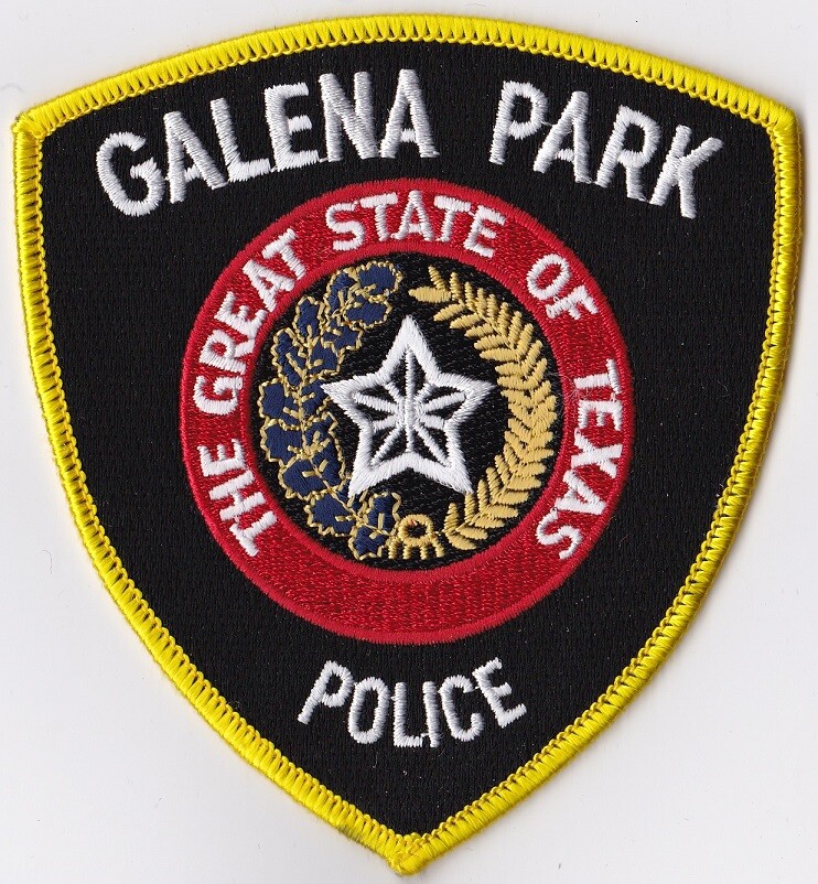 Galena Park TX Texas Police Patch