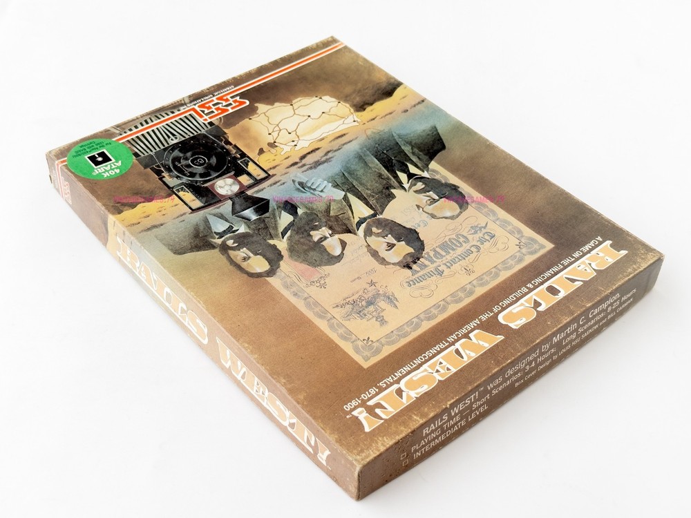 Rails West - SSI - 1984 / Atari 8-bit
