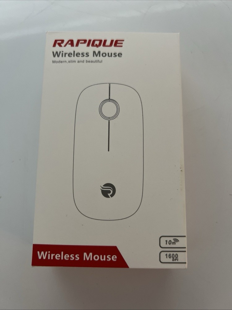 RAPIQUE Wireless Bluetooth Mouse White
