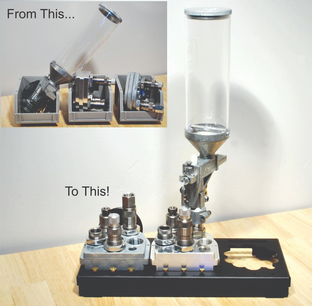 MCD Benchtop Toolhead Stand/Holder for Dillon Precision 650 & 750 - 3 Position