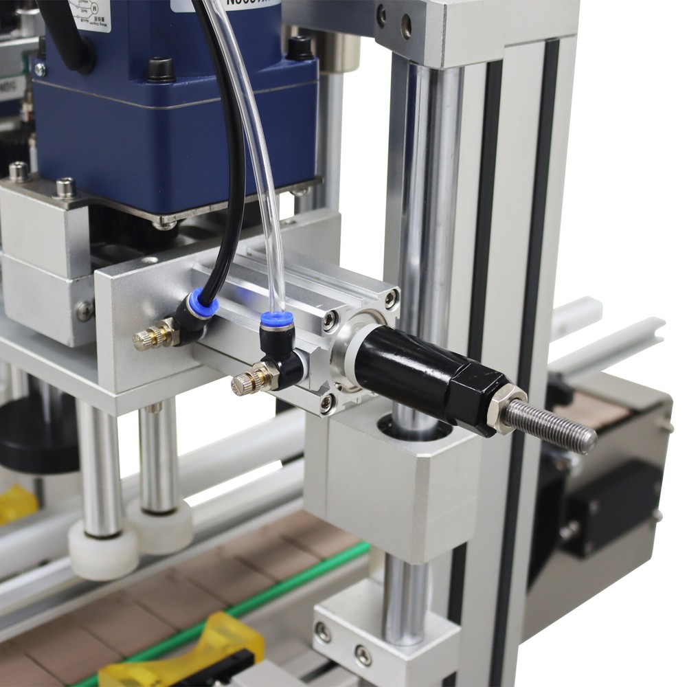 110V Automatic Desktop Chain Conveyor Table Capping Machine Φ2.63"-4" Bottle Cap