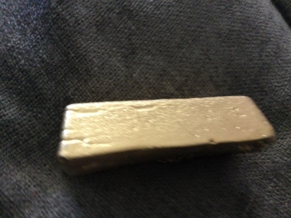 one+ pound gold bar (see discription)