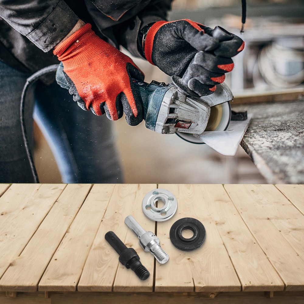 Robust Steel Adapters to Transform Drills into Effective Angle Grinders