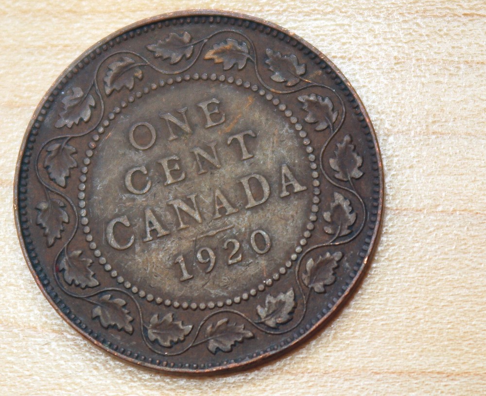 1920 Canada 1 Cent