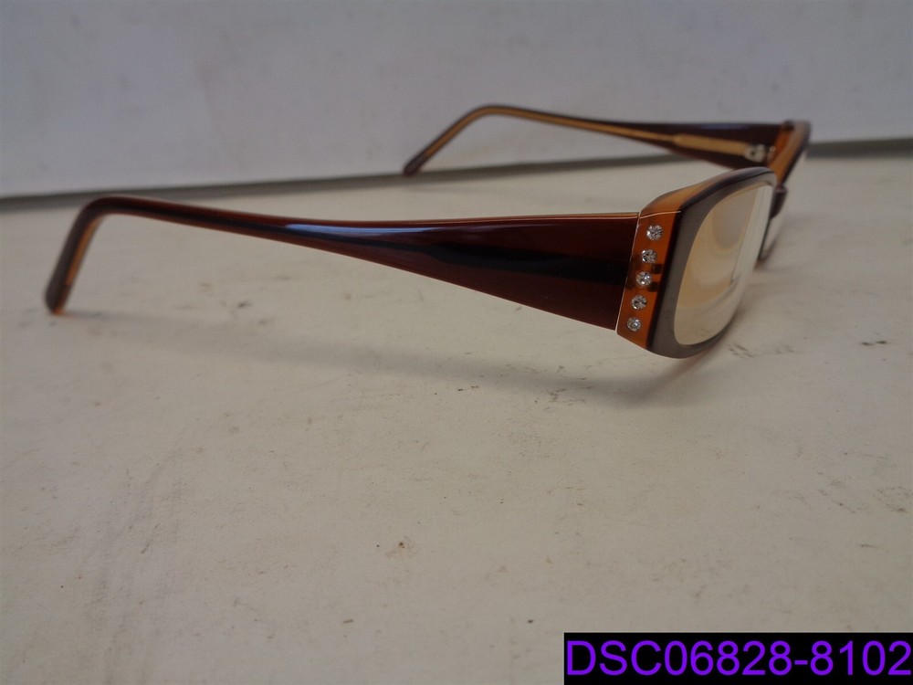Womens Plastic Brown Reading Glasses