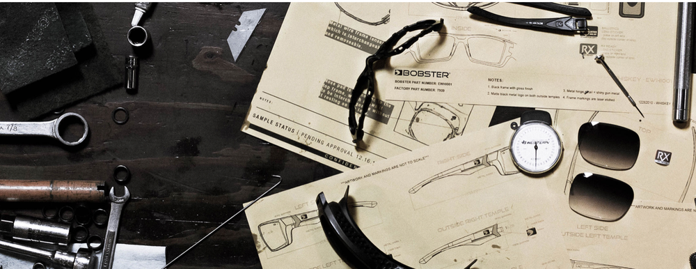 Bobster® Eagle Matte Black Frame Smoked Lens