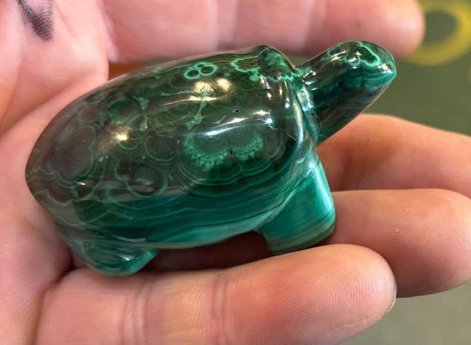 2” Malachite Turtle