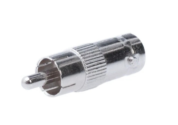 BNC Female to RCA Male Connector Coax Cable Adapter Converter CCTV Camera Lot