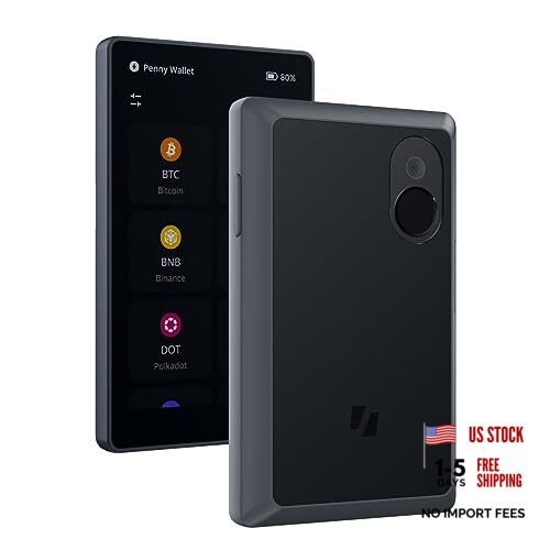 - Cryptocurrency Hardware Wallet Air-gapped, 4-inch Touch Screen, Store Your