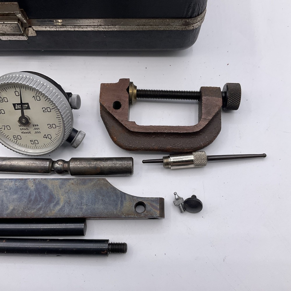 Lurkin Model 299 Dial Test Indicator With Case - Grad. 001, Range .200