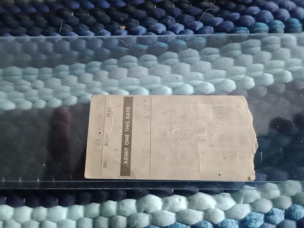 Kiss 💋 Ticket Stub History Alive 2 Tour, St. Paul Mn, December 2,1977🎸Civic Cn