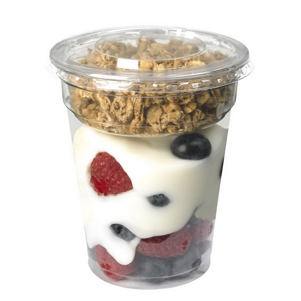 Fabri-Kal PET 4 oz. Clear Plastic Cup Insert - 1000 per case