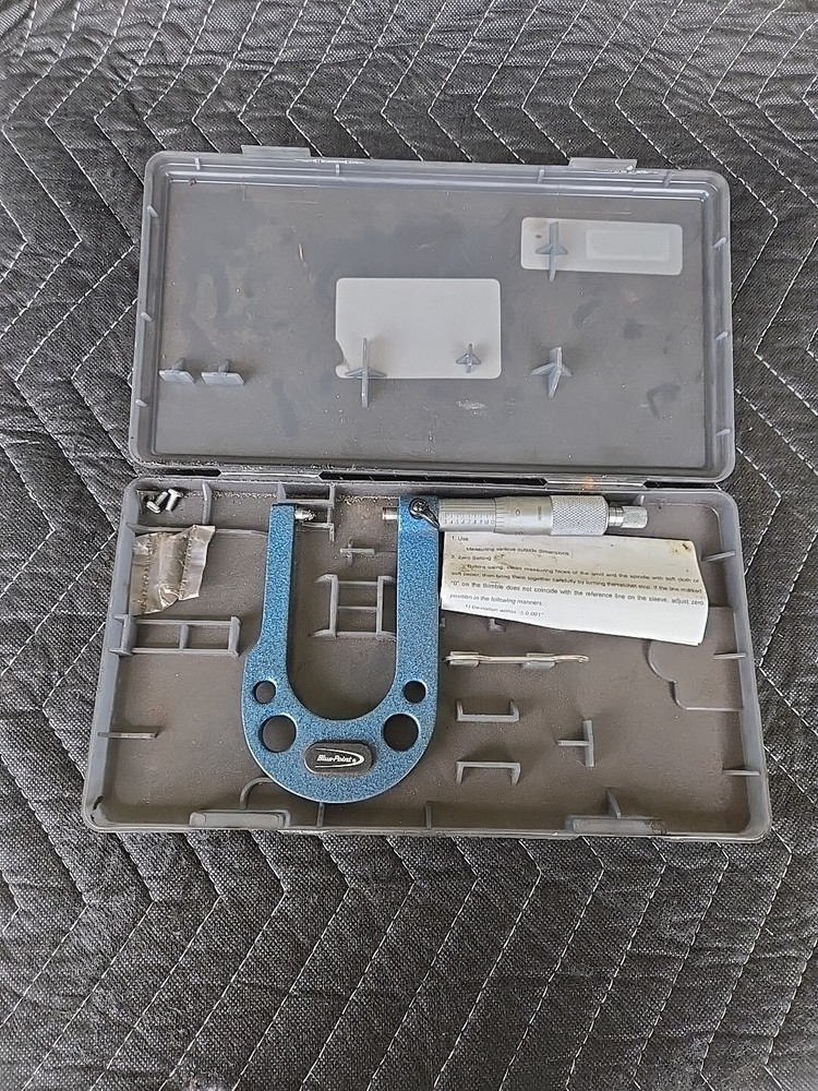 blue point rotor micrometer, rm130...