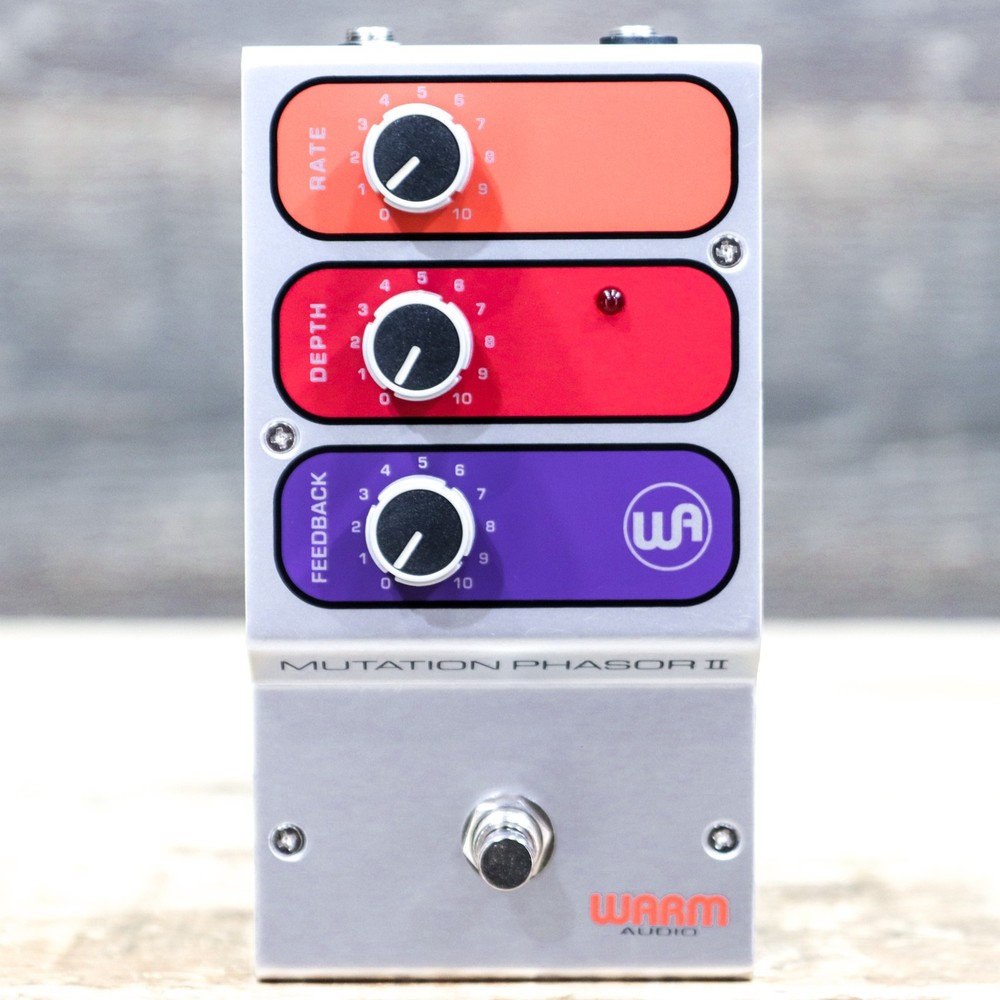 Warm Audio Mutation Phasor II Swirly Electro-Optical Phase-Shifting Effect Pedal
