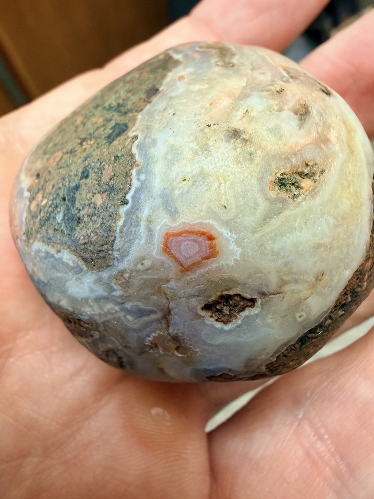 Rare Eastern Upper Peninsula Agate 4.4oz EUP