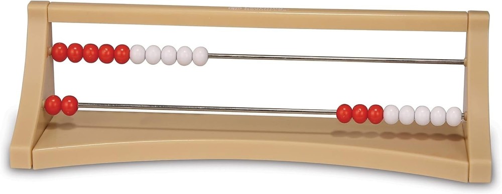 Durable 2-Row Rekenrek Frame: Fun Addition & Subtraction Learning Tool