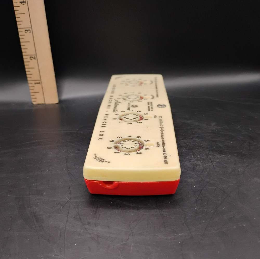 Vintage Sterling #566 Automatic Adding Machine Stylus Pencil Box