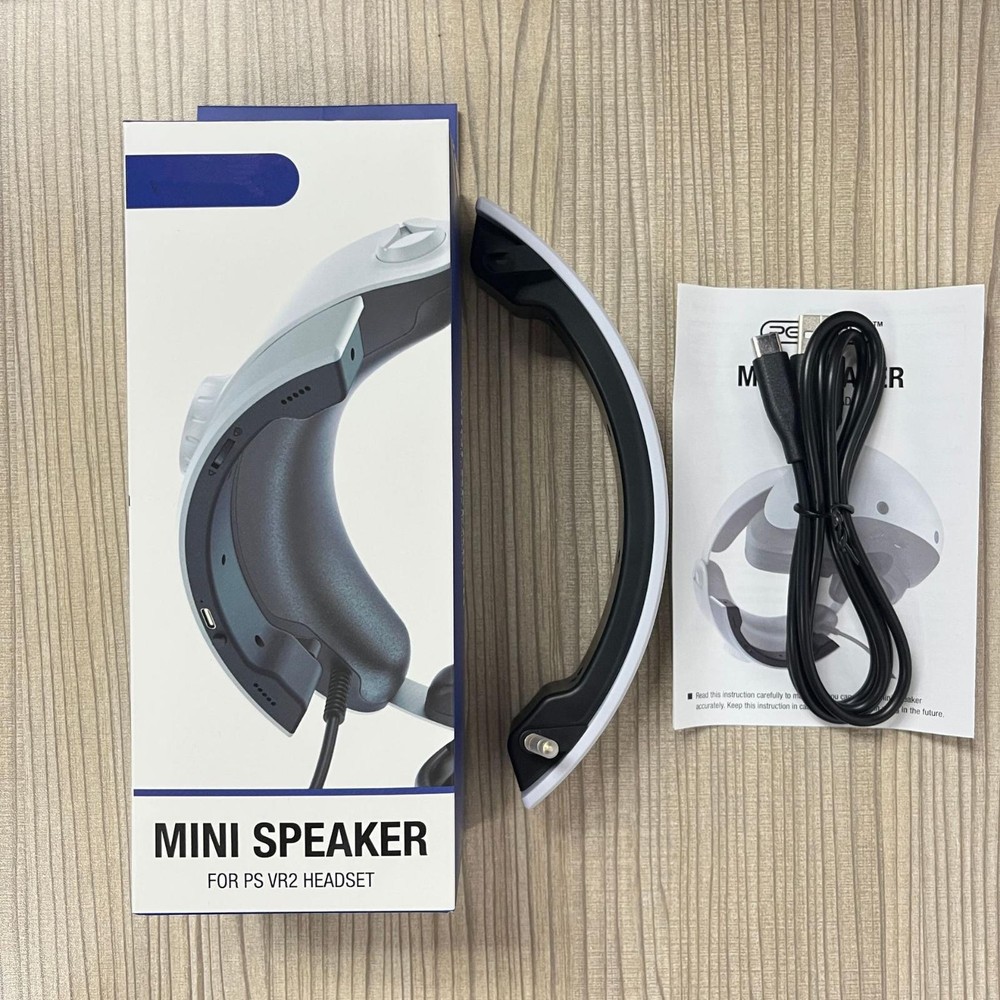 For PS5 VR2 Headset Stereo External Amplifier Speaker Accessories Type-C Charge