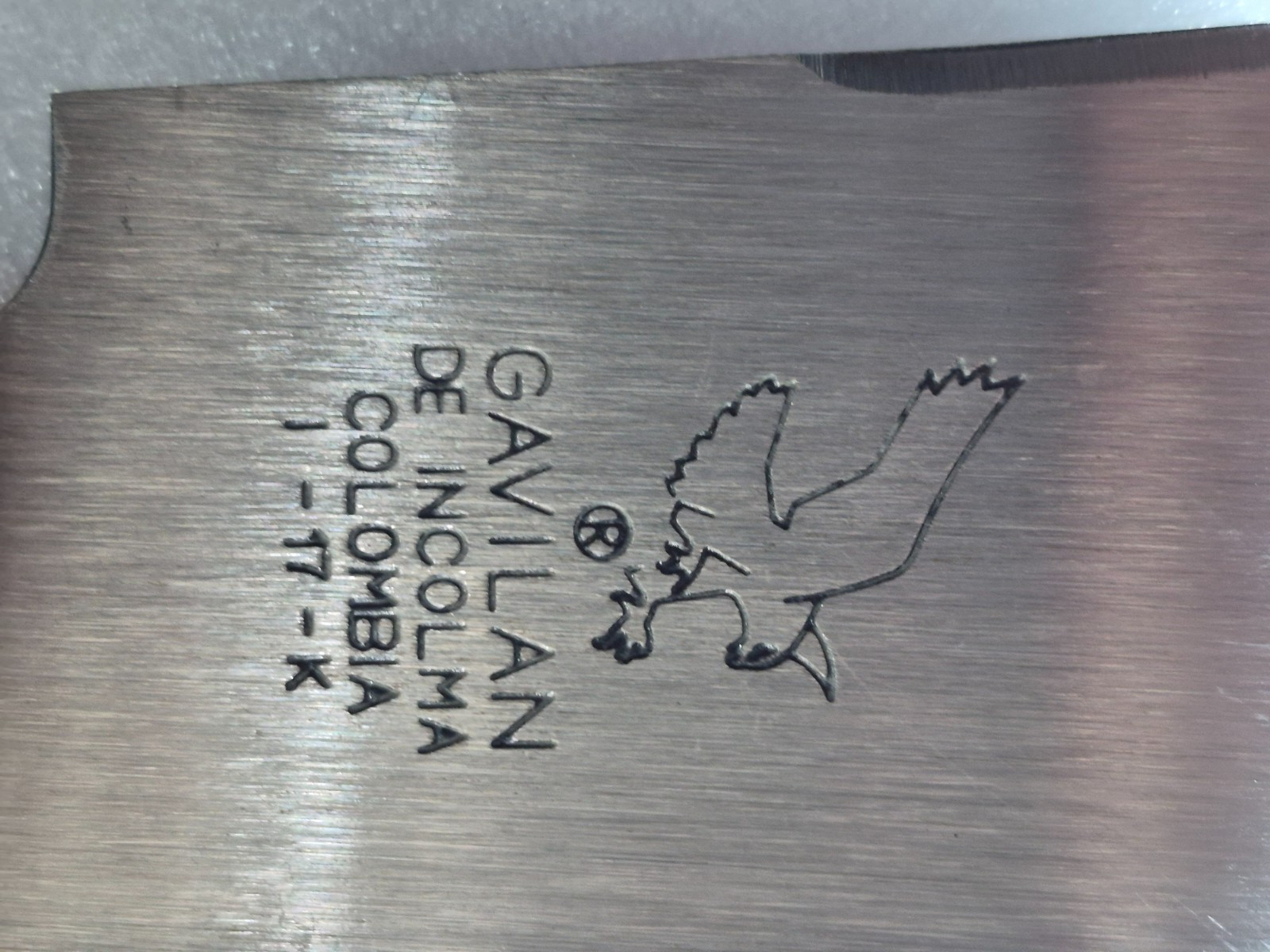 Colombian Gavilan De Incolma SA Machete Knife 13" Cane Machete