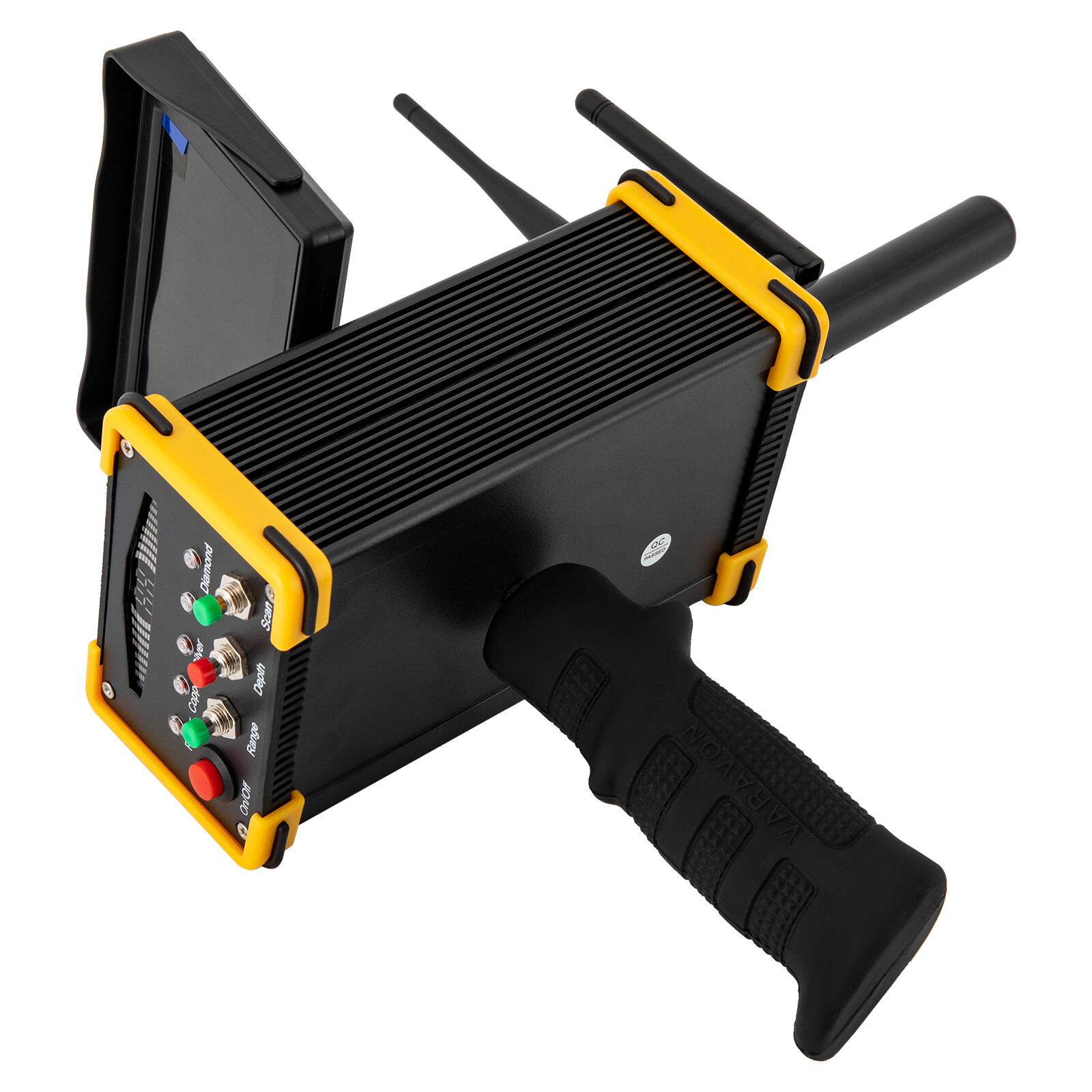 Long Range 3D Gold Silver Gem Diamond Metal Detector for Treasure Hunter LCD