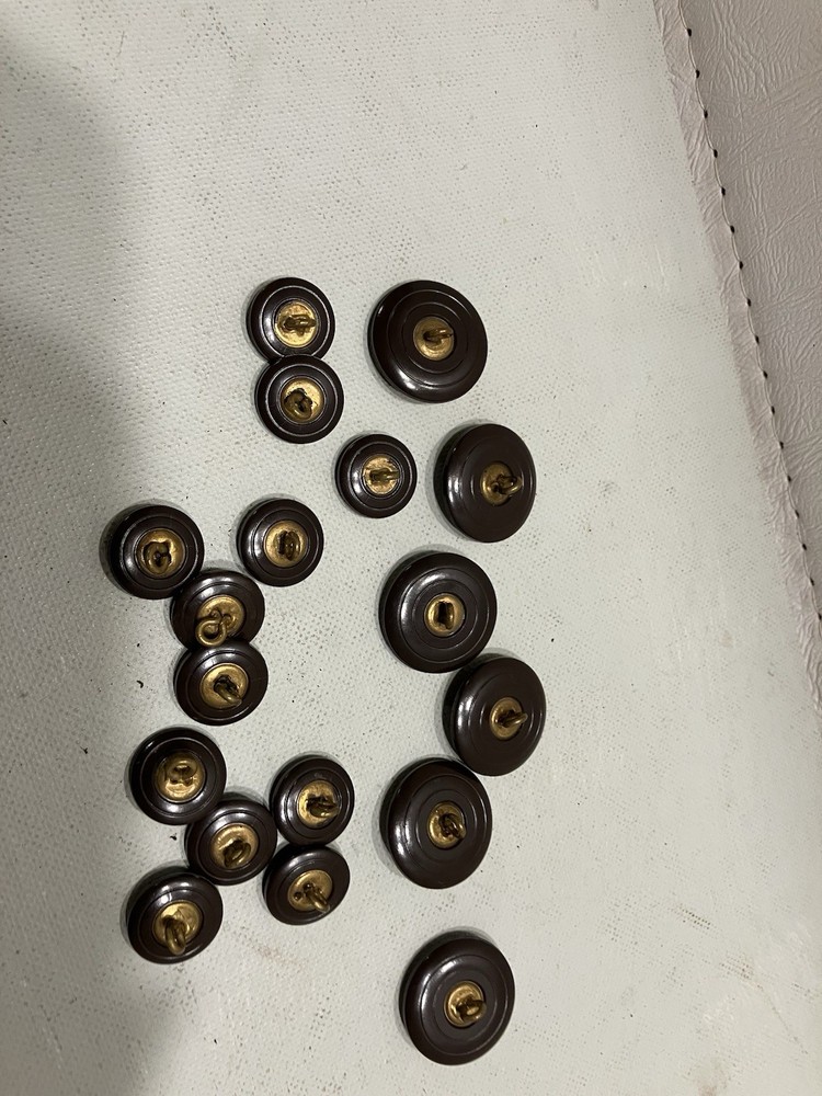 Matching USMC Marine Corps Buttons Eagle Anchor Lot 18
