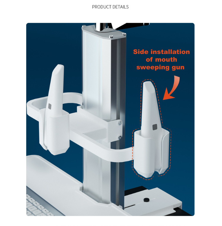 Medical Dental Scanner Mobile Cart Intraoral Scanner Trolley Tool Cart 110V