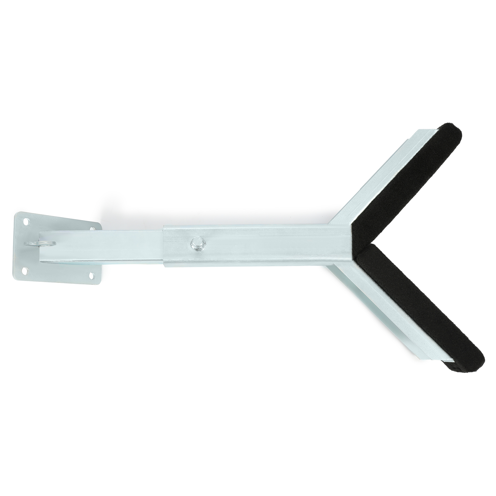 Adjustable Bow Rest Catcher Assembly For Boat Trailer Zinc-Plated Post Carpeted