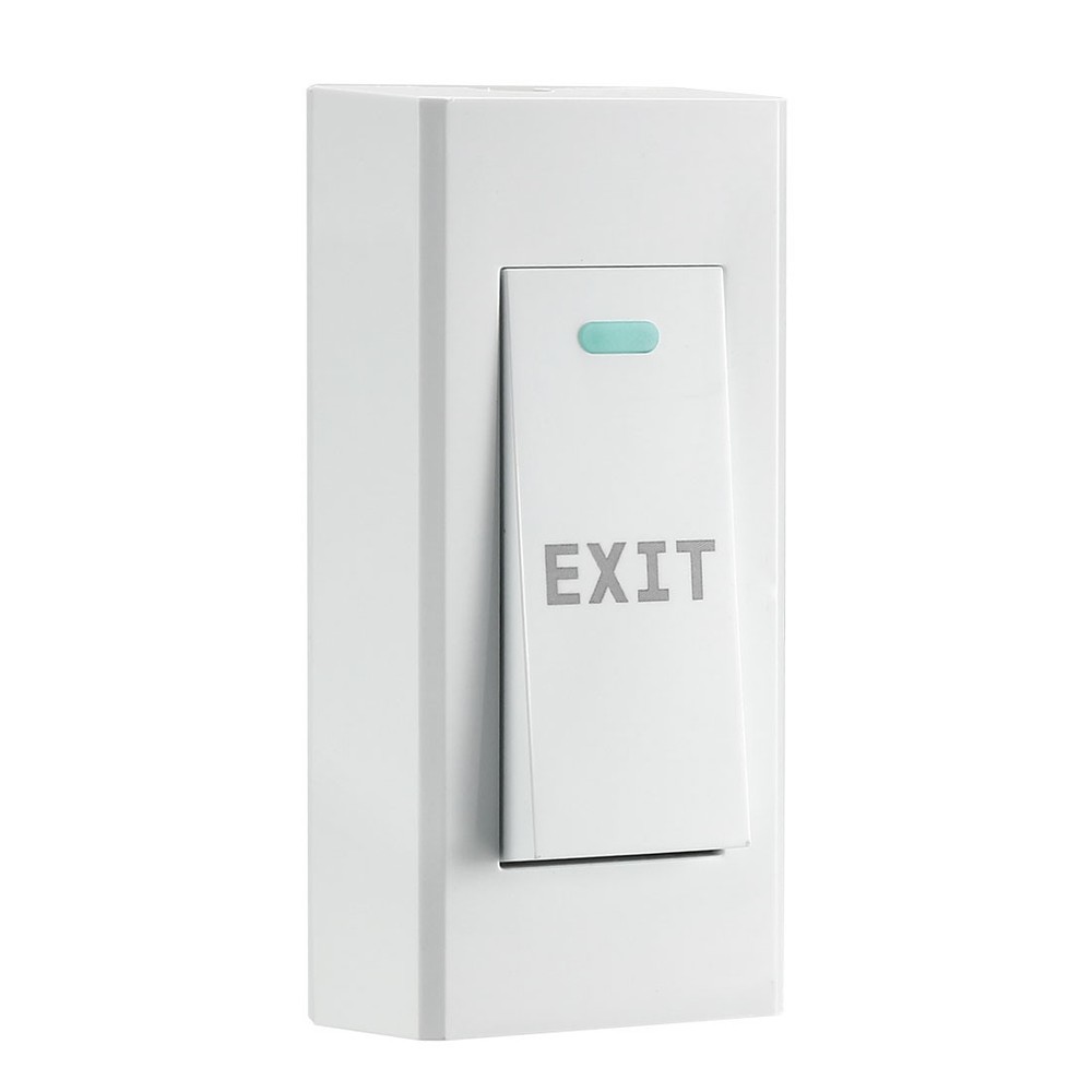 Door Release Button Push to Exit Resettable NC/NO/COM Switch 250V 10A