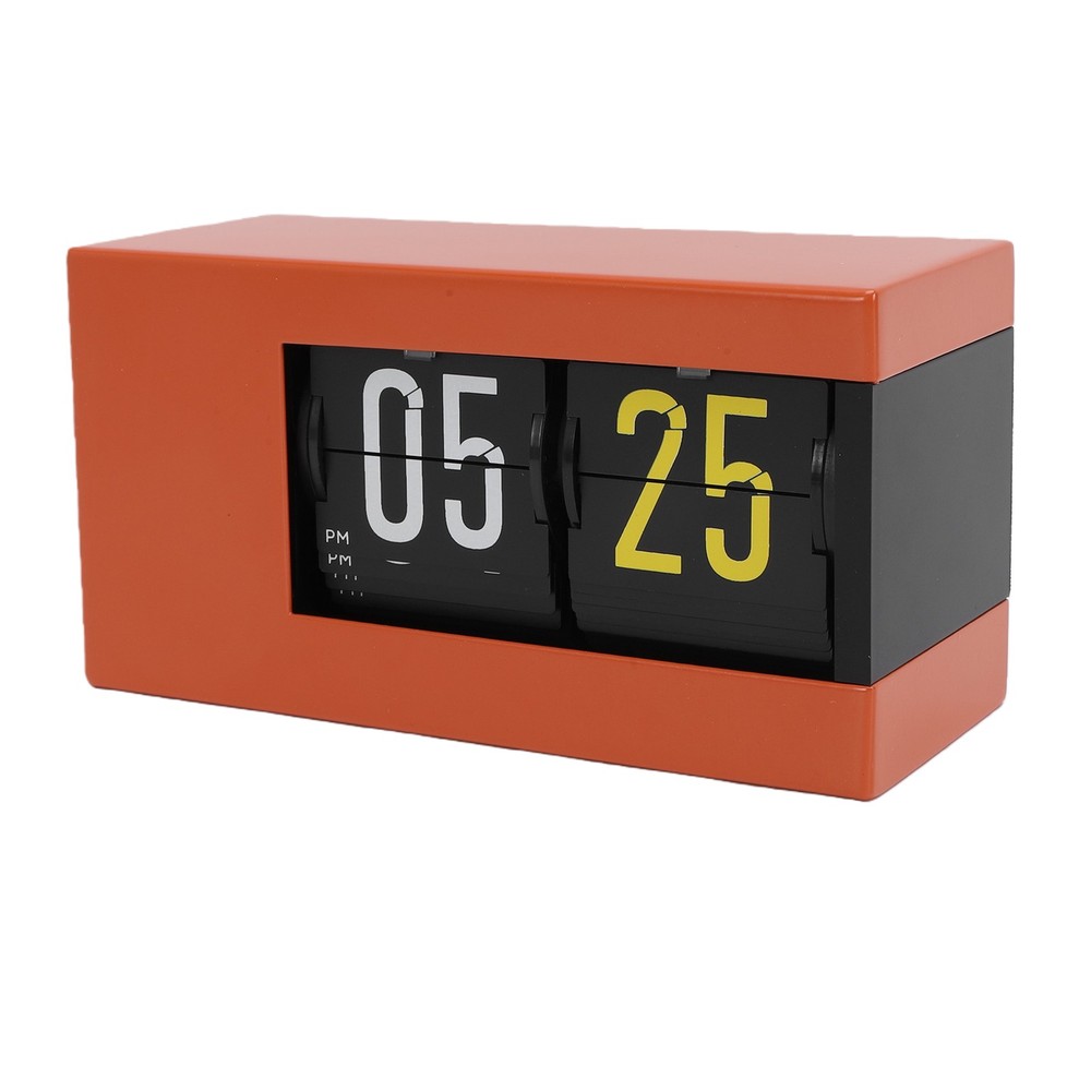 Automatic Calendar Flip Clock With LED Display For Home Office Decor