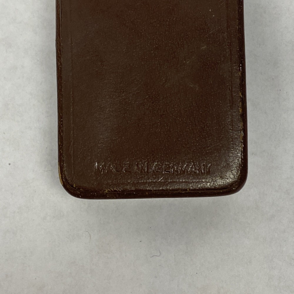 POCKET Scientific SPECIMEN CASE 24 Compartments LEATHER CASE Germany