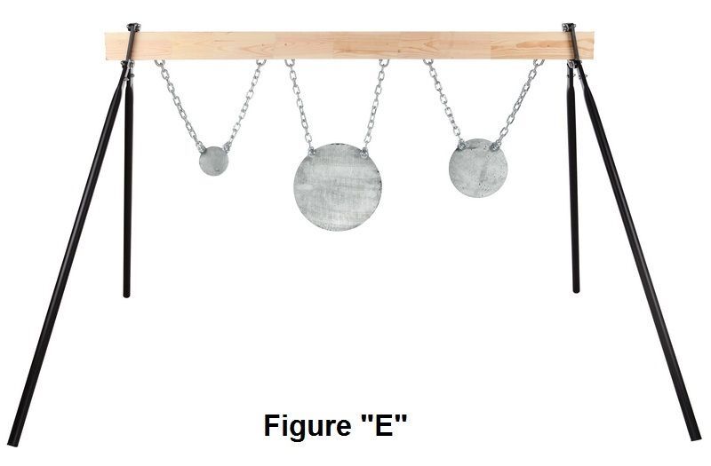 AR500 Steel Targets Modular Hanging Stand System Tactical Scorpion Gear