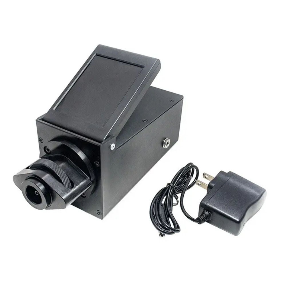Fiber Optic Connector Inspection Probe / Optical Microscope 400X  3.5'' LCD