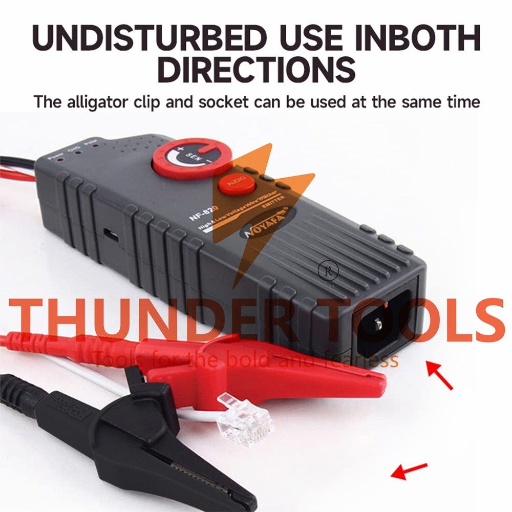Thunder Tools NOYAFA NF-820 Anti-Interference Underground Cable Locator