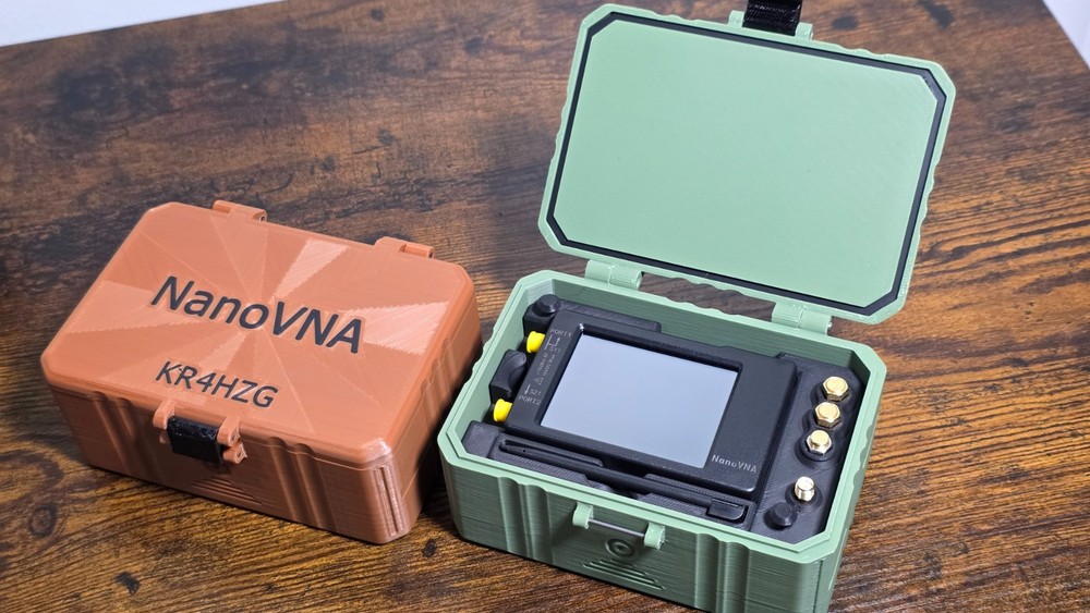 Custom NanoVNA-H Protective Case – 3D Printed Portable Storage Box
