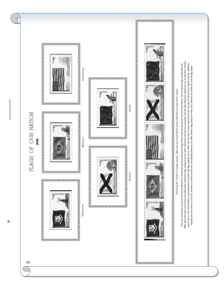 2008 U.S. Commemorative Singles COMPLETE Supplement (White Ace Alternative)