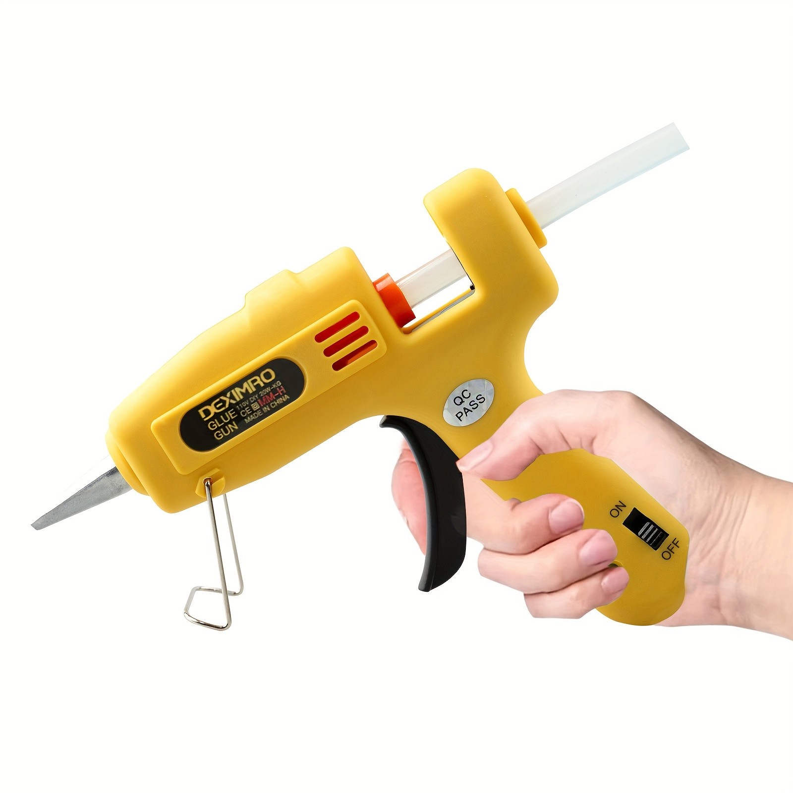 Drip-Proof Hot Glue Gun - High Temp for DIY, Crafts & Home Repairs