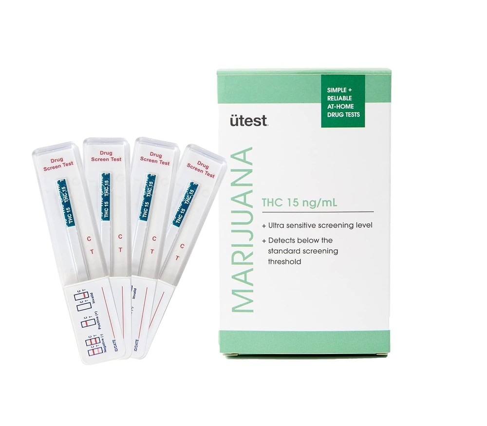 THC 15 ng/mL Home Drug Test Strips - Easy-to-use, Low Detection Test...