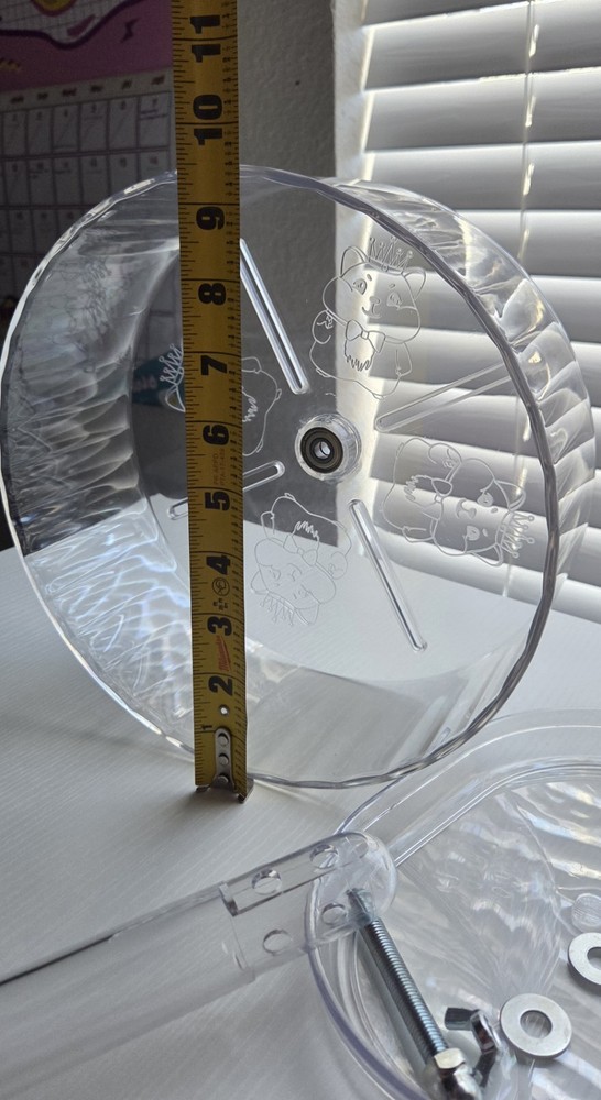 Large Clear Exercise Wheel For Hamster/mouse