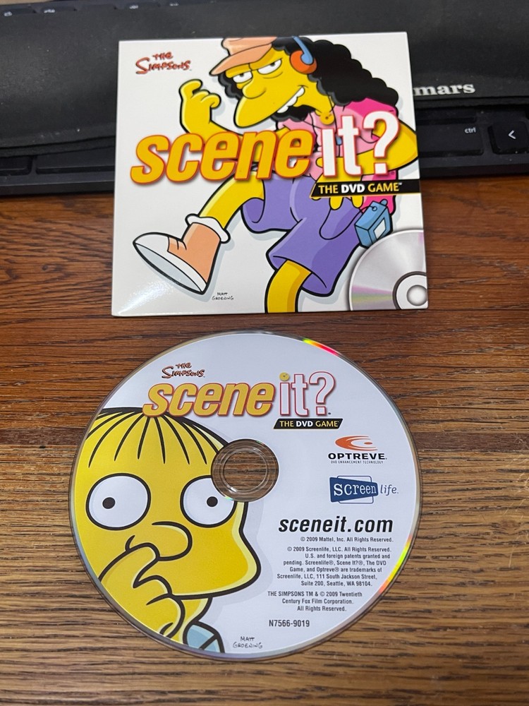 the Simpsons scene it? - Replacement DVD
