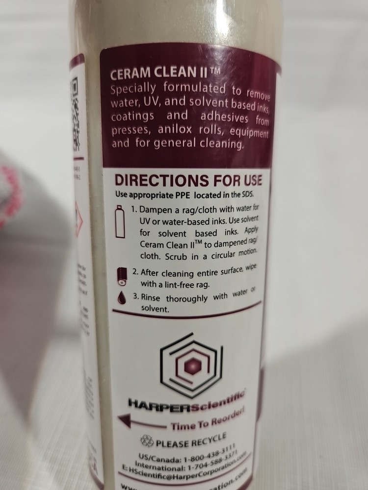 Harper Scientific Solvent Ink Cleaning Solution